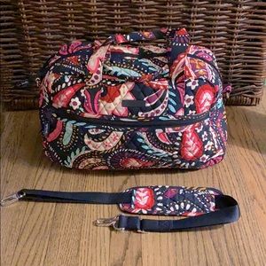 Vera Bradley compact traveler bag
